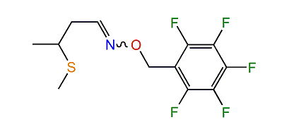 3-(Methylthio)-butanal o-(2,3,4,5,6-pentafluorobenzyl)-oxime